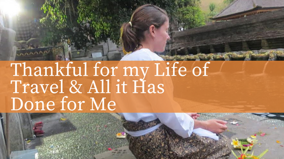 thankful thanksgiving travel lifestyle bali purification ritual