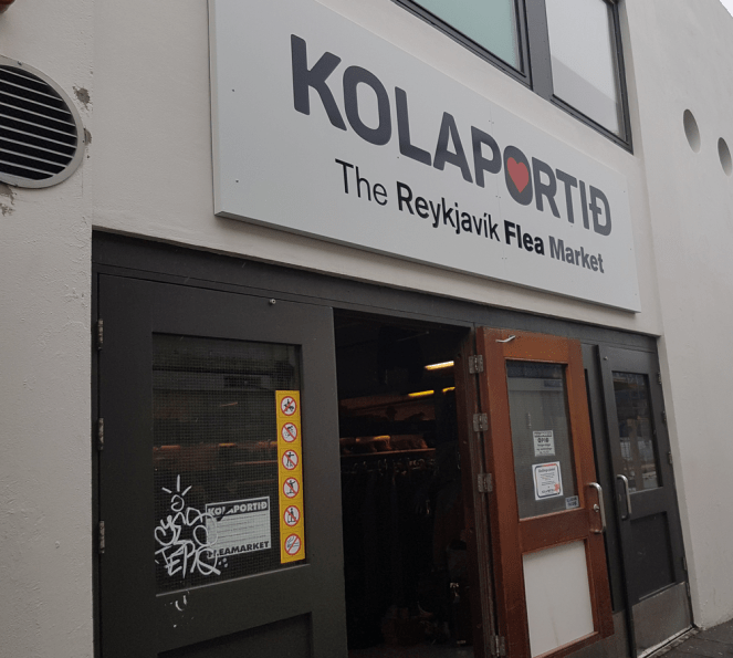 Kolaportid Flea Market Reykjavik Iceland