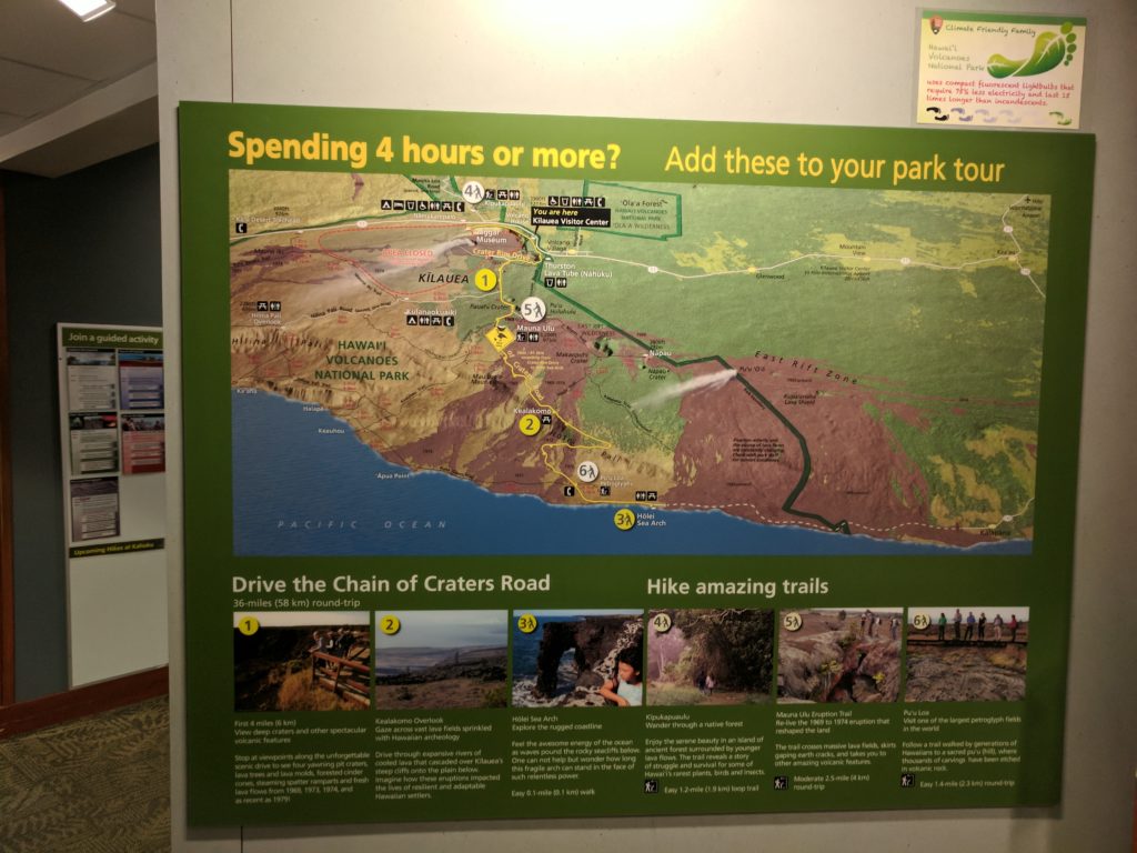 volcano national park big island visitor center guide