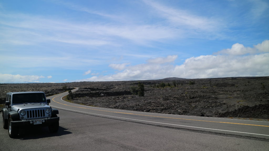 volcano national park hawaii lava field jeep big island hawaii attractions