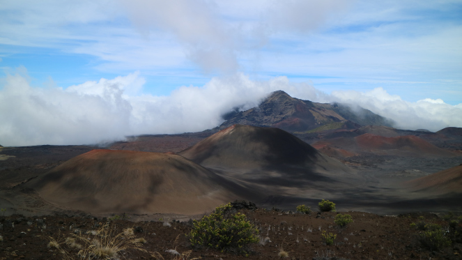 sliding sands trail views haleakala crater