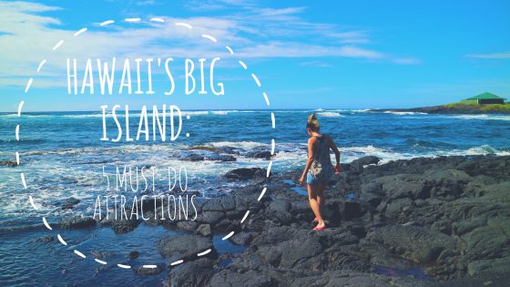 hawaii big island BLACK sand beach attractions