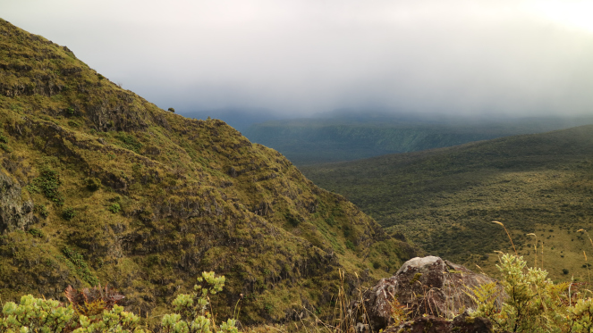 halemau'u trailhead mountain hiking haleakala maui