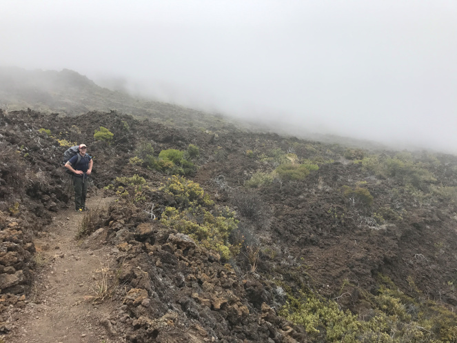 lava field haleakala holua