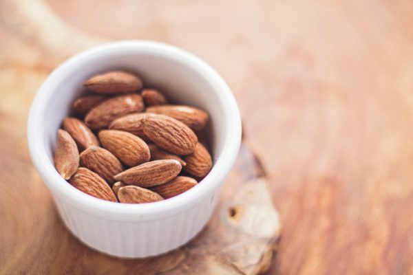 almonds snacks airplane food granola bars