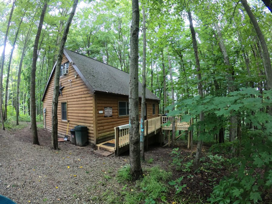 cabin hocking hills woods ridgeview pointe of nature