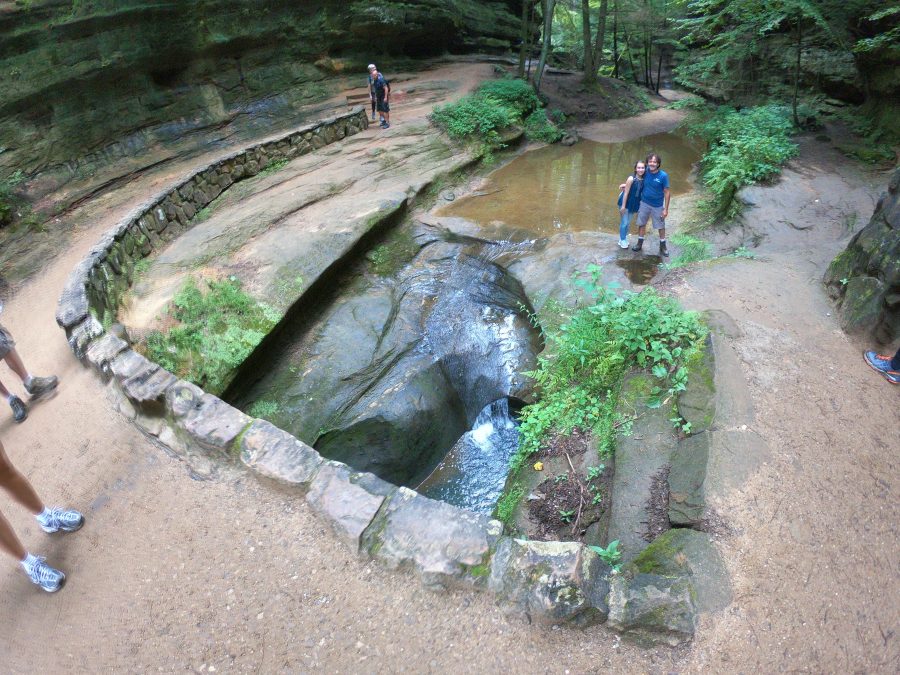 devils bathtub hocking hills ohio