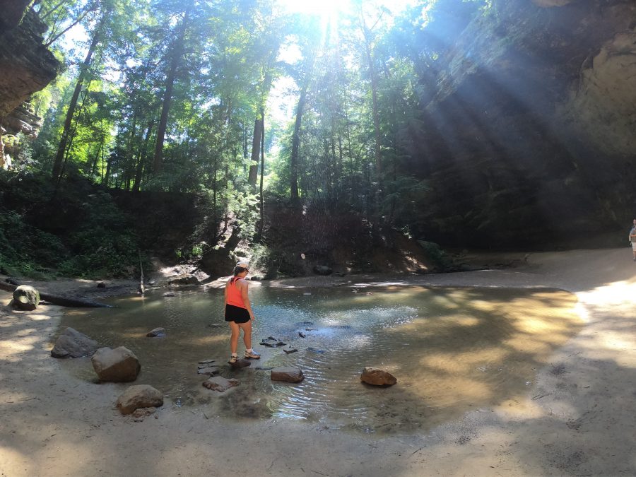 ash cave hocking hills ohio hiking