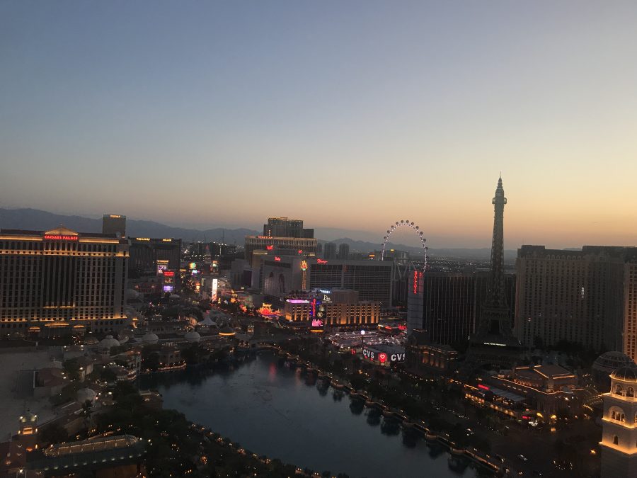 sunrise las vegas cosmopolitan view