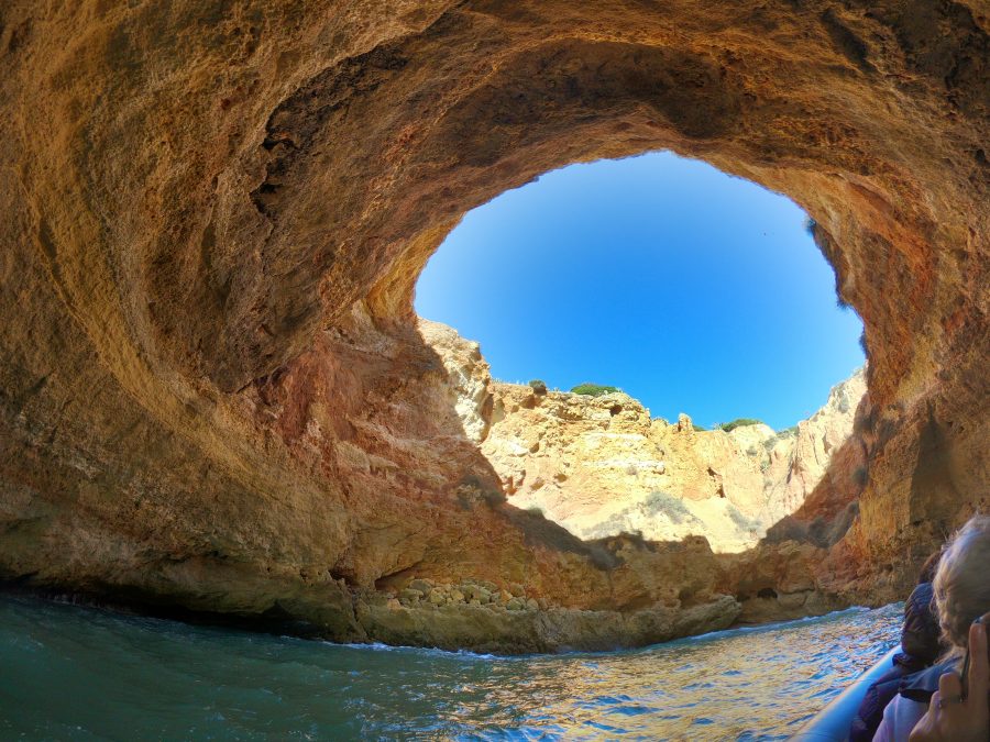 boat tour caves algarve portugal